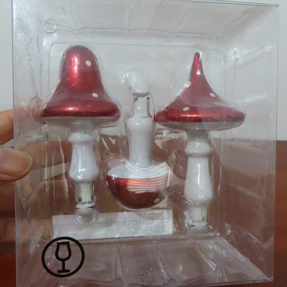 IKEA Vinter 2020 Gnome & Mushroom Christmas Ornaments - Picture 6 of 16